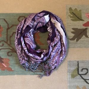 Bijou Brigitte Eggplant Color Large Wrap